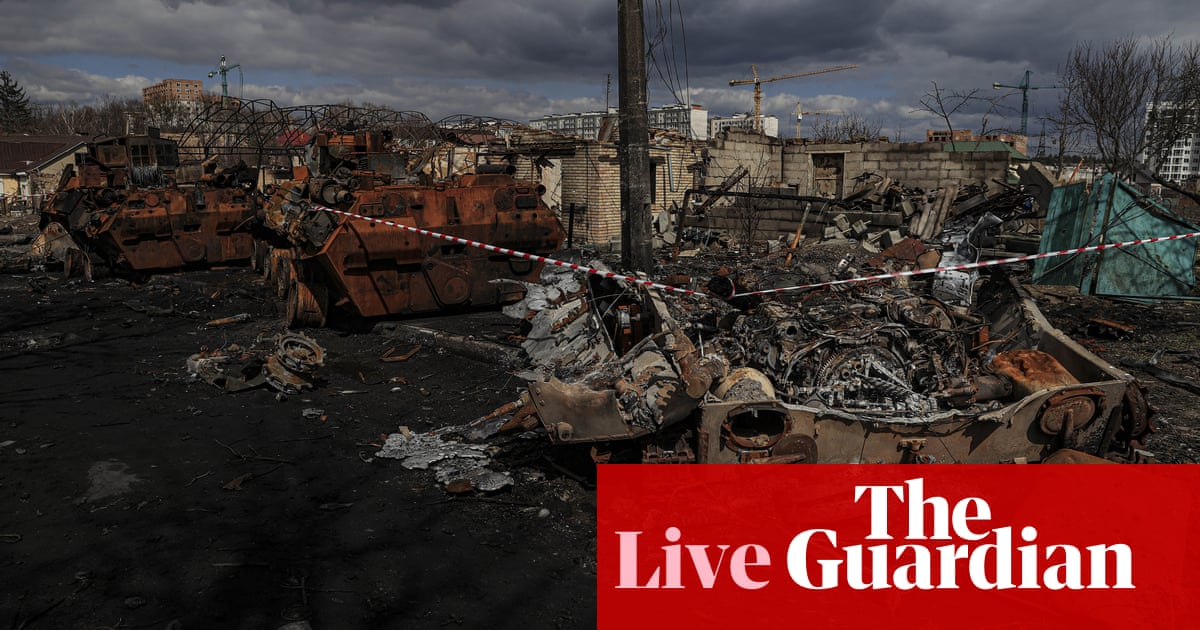 Zelenskiy says more than 300 people killed and tortured in Bucha &ndash; as it happened